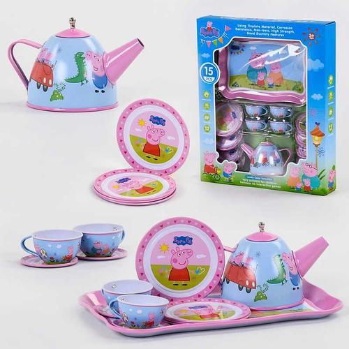 

Игровой набор металлической посуды "Peppa" арт. 555 CH 020