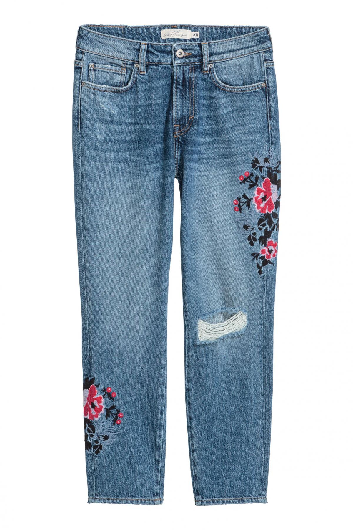 

Джинсы Vintage High Jeans H&M 46 Голубые