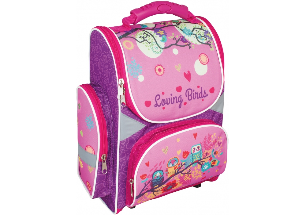 

Утро школьный Cool For School Loving Birds 34x24x12 см 6-15 л розовый (CF86200)