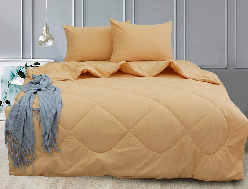 

Набор постельного белья (Apricot Cream) Евро TAG tekstil Бежевый