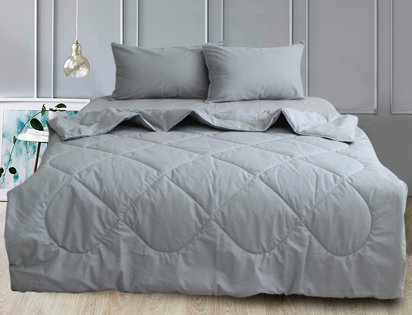 

Набор постельного белья (Oyster Gray) 2-спальный TAG tekstil Серый