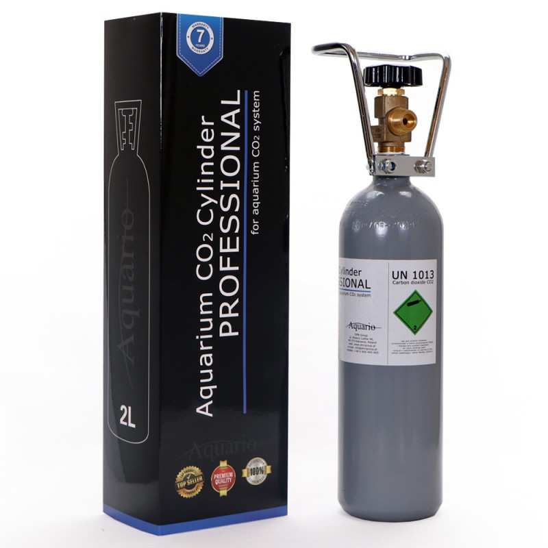 

Баллон 2 л CO2 многоразовый Aquario BLUE для аквариума