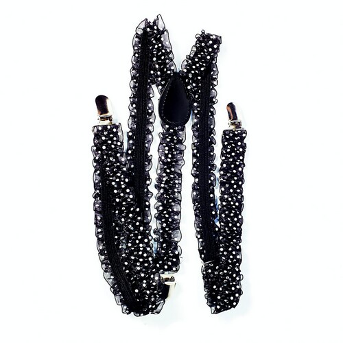 

Подтяжки для брюк Рюшки в горошек SETA Decor 122-301