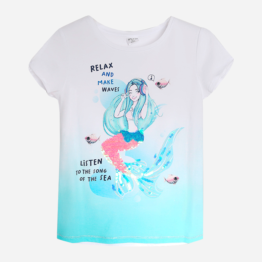 

Футболка O'STIN GT2WA1-X2 158 см Холодный розовый