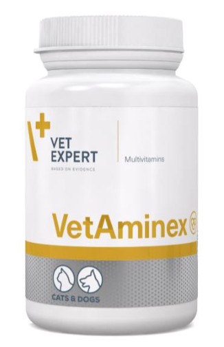 

Комплекс витаминов и минералов VetAminex (ВетАминекс) VetExpert для котов и собак 60 капсул (46695)