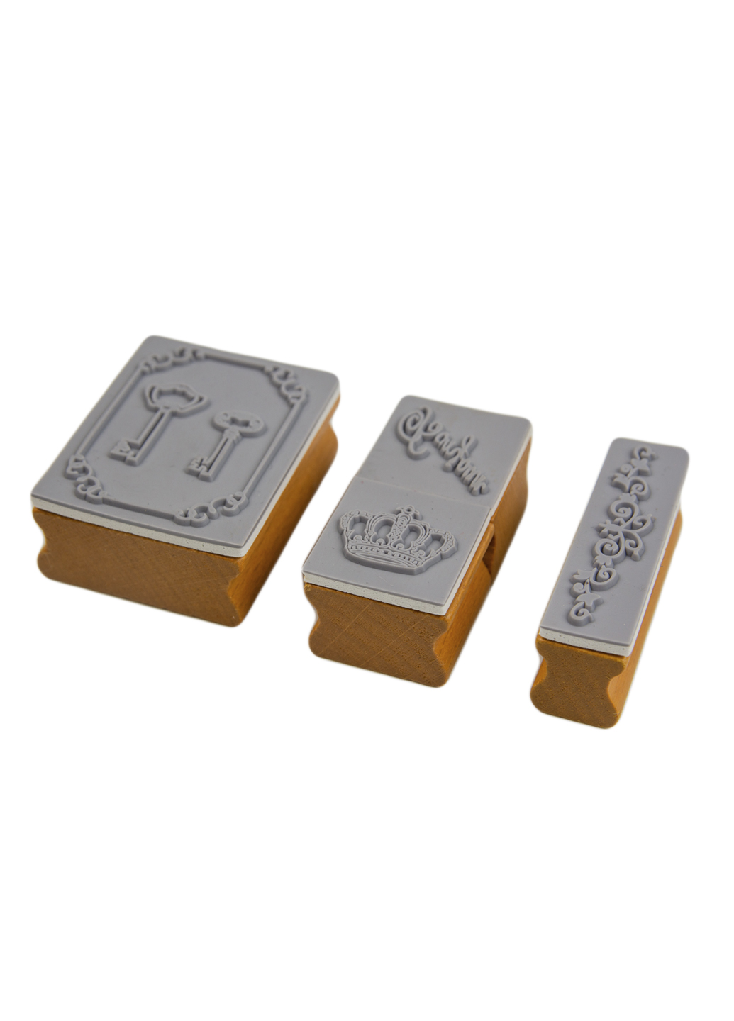 

Набор винтажных штампов "Bonjour" (4шт) Penny 10х7,5х2см Коричневый 32000000070308