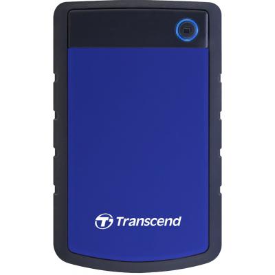 

Внешний жесткий диск HDD 2.5" USB 3.1 2Tb Transcend StoreJet Blue (TS2TSJ25H3B)