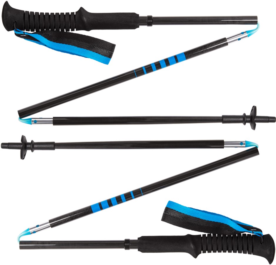 

Треккинговые палки Black Diamond Distance Carbon Z (BD 112205-120) Black + blue (793661350859)