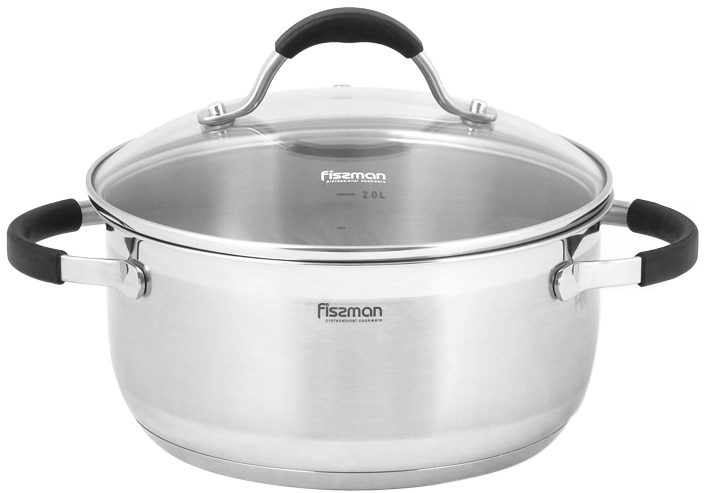 

Кастрюля Fissman Magnifica из нержавеющей стали с крышкой 3 л
