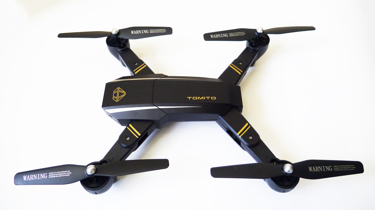 

Квадрокоптер дрон с камерой WiFi USB DRONE D5HW на радиоуправлении