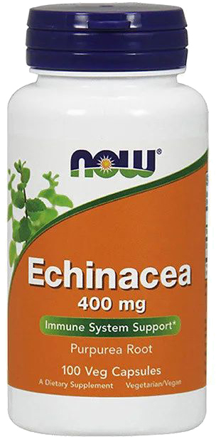 

Натуральная добавка Now Foods Echinacea 400 мг 100 капсул (733739046604)