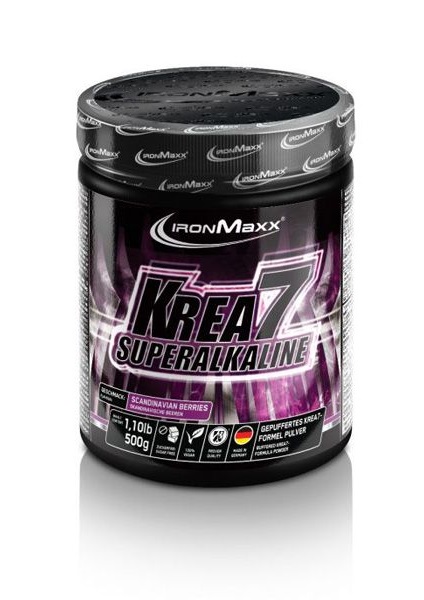 

Креатин IronMaxx Krea7 Superalkaline Powder 500 г Тропический фрукт (213f106)
