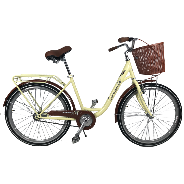 

Велосипед Titan Sorento Чехия 2021 26" 18 Кремовый