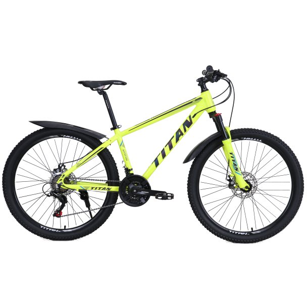 

Велосипед Titan Drag 26" 15" Жёлтый
