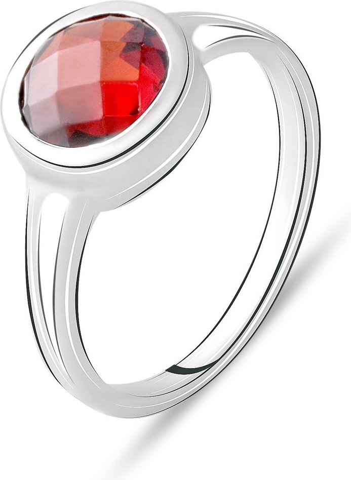 

Серебряное кольцо SilverBreeze с натуральным гранатом 2.325ct 2075318 18.5 размер, 18.5 размер