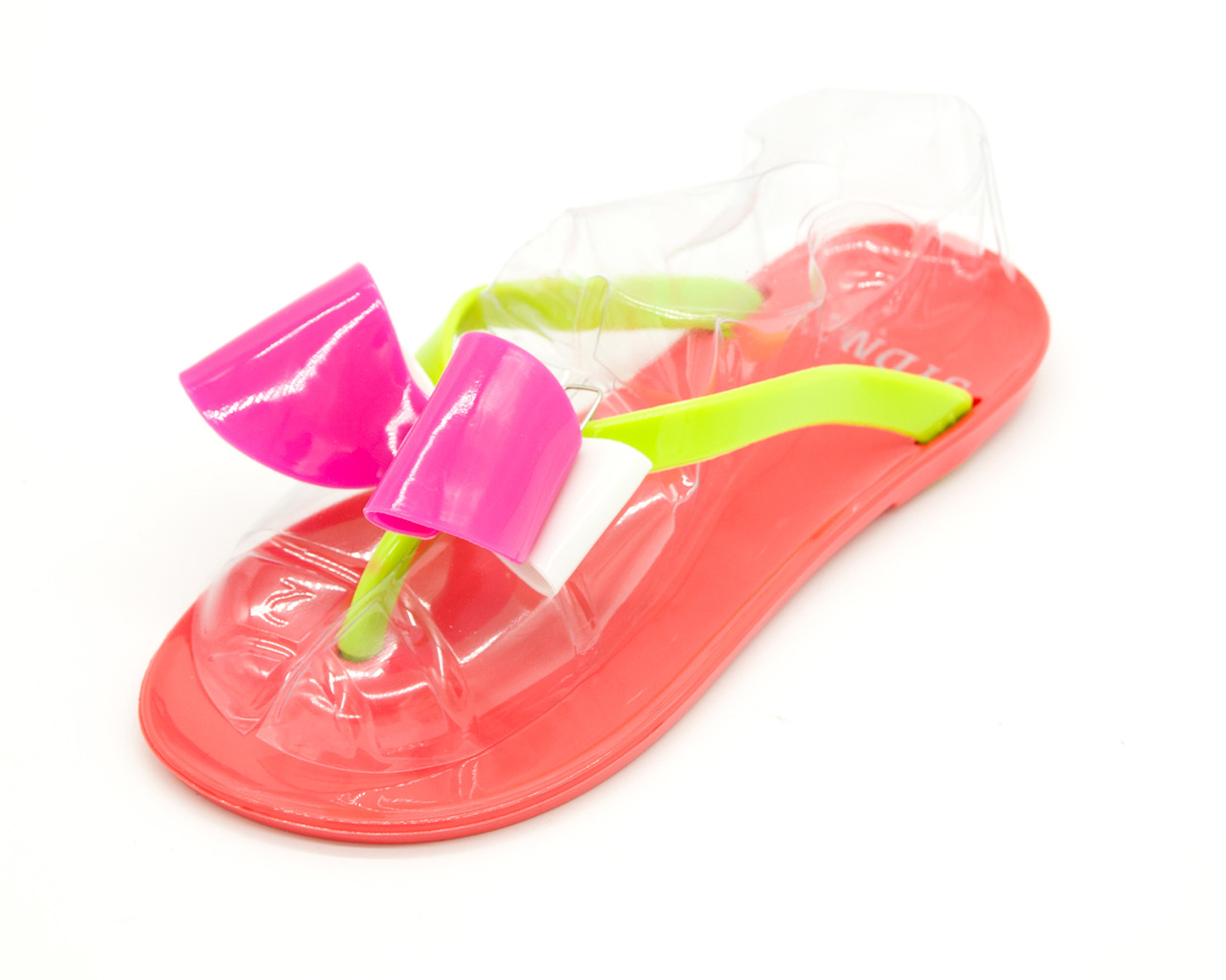 

Вьетнамки No brand 32 (18 см) Коралово-салатовый (N258 peach 32 (18 см))