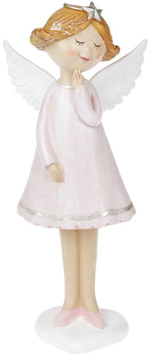 

Фигурка декоративная Ангел в розовом платье 28см (BD-823-774)