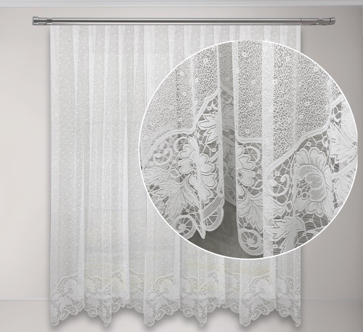 

Тюль кухонная гардина Adagio Windows Decor KT003 в размерах 3х1,85м