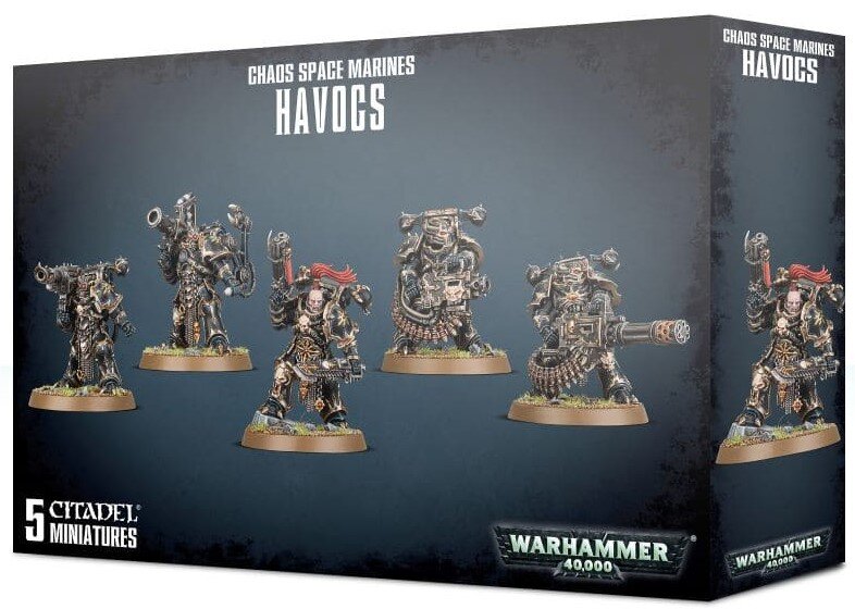 

Настольная игра Games Workshop Chaos Space Marines Havocs Warhammer 40000 (99120102096)