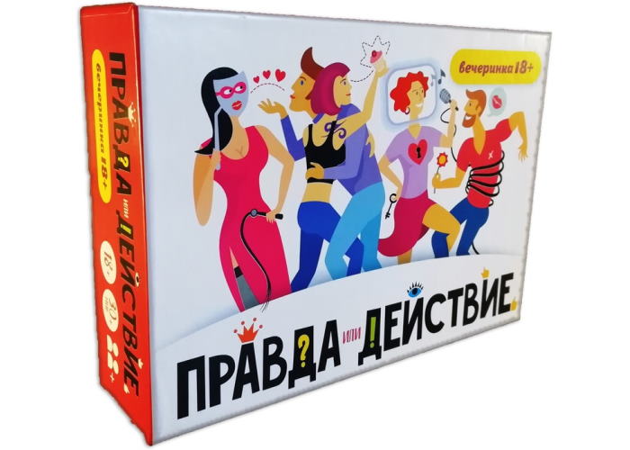 

Настольная игра Хэппи bunch Правда или действие: Вечеринка 18+