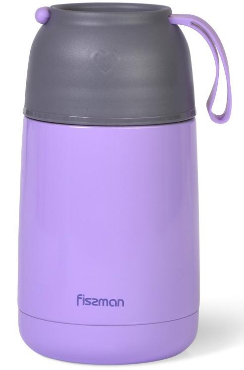 

Термос пищевой Fissman Hotmeal 620мл из нержавеющей стали, лиловый (FN-9638)