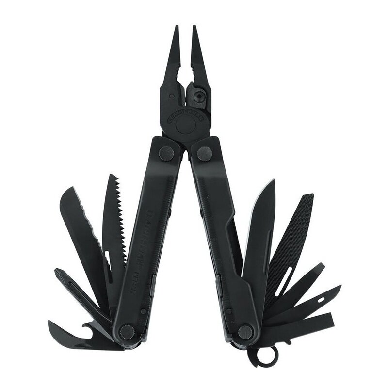 

831563 Мультиинструмент LEATHERMAN Rebar Black, чехол Molle, картонная коробка