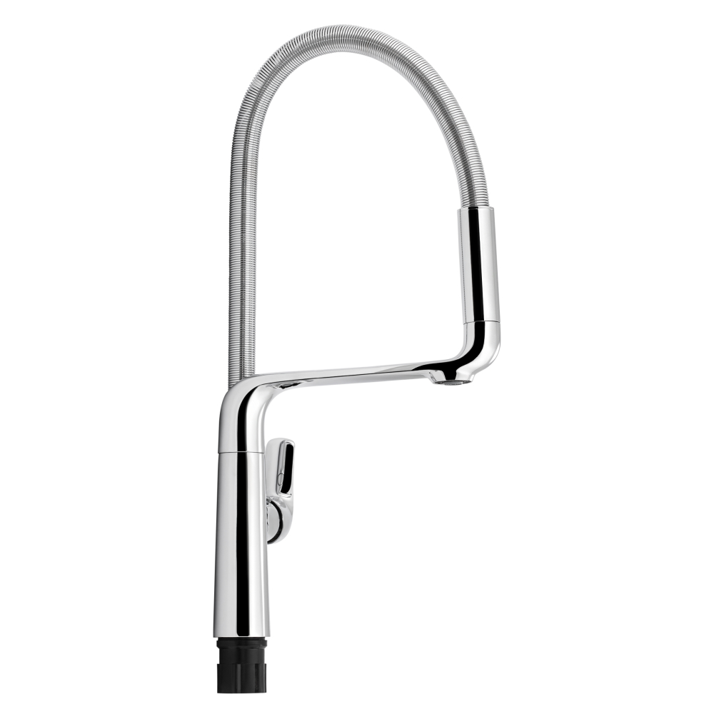 

Смеситель Qtap Kuchyne Хром Однорычажный Для кухни С рефлекторным изливом (91107AC)