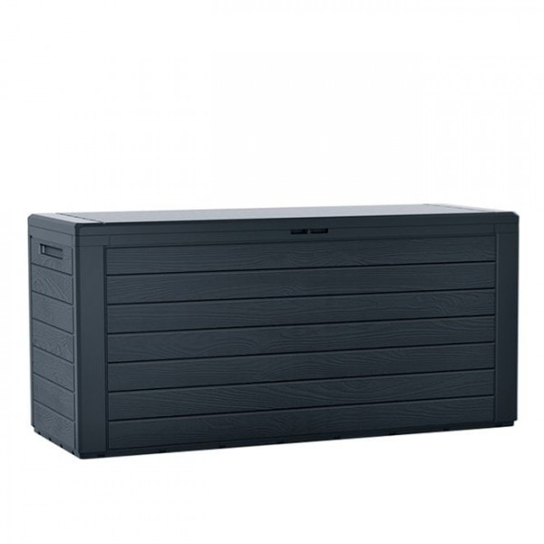 

Мебель Садовый сундук Flora WOODEBOX антрацитовый 280л 92934