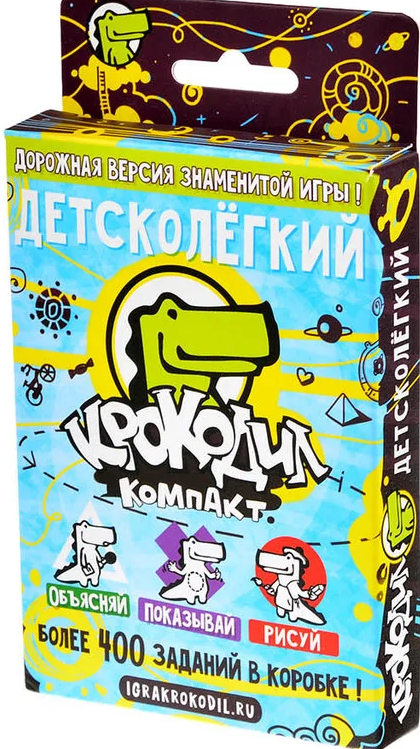 

Настольная игра Магеллан Крокодил ДетскоЛегкий (MAG02116)