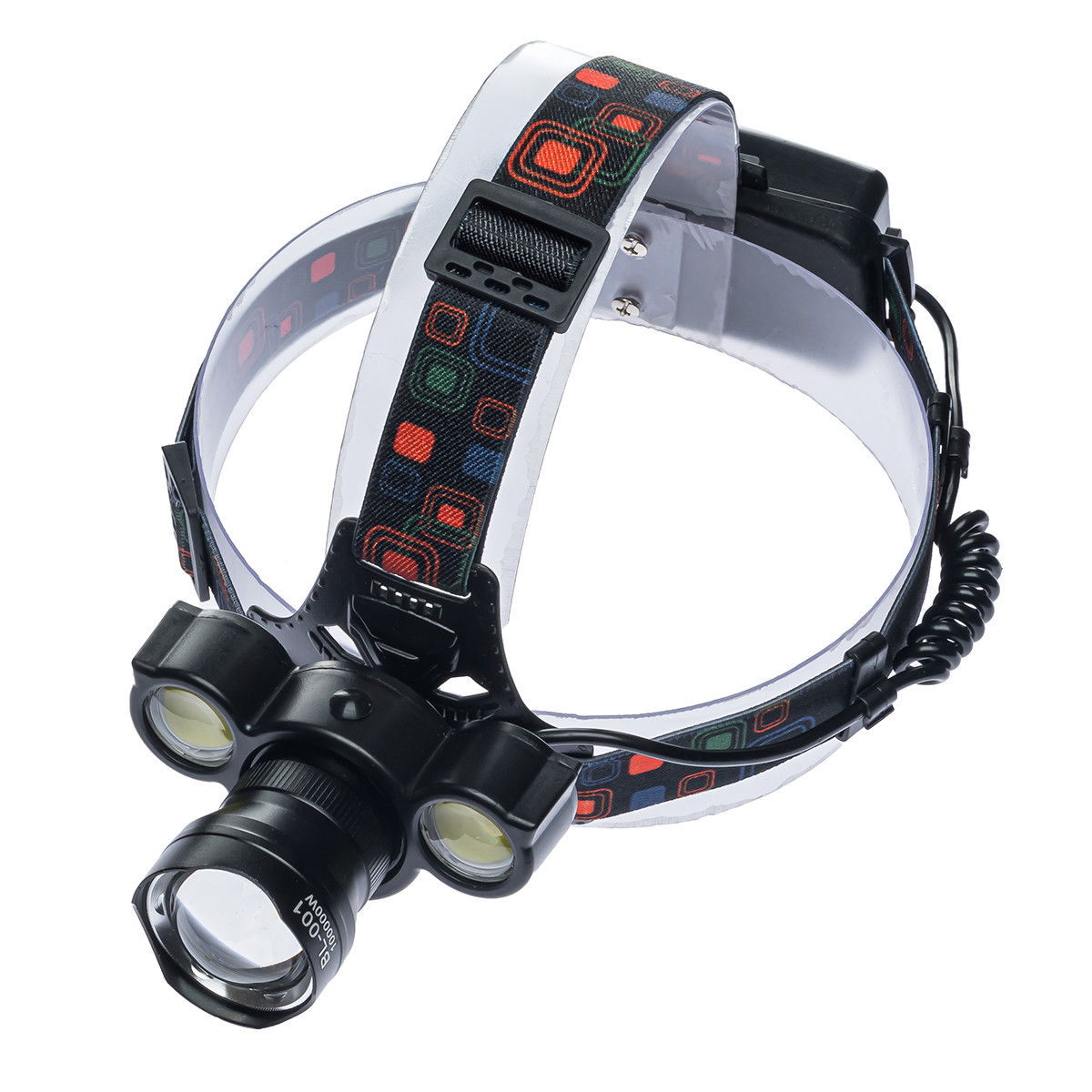 

Налобный аккумуляторный фонарь HeadLight BL-001 диод T6+Cob (t7342)