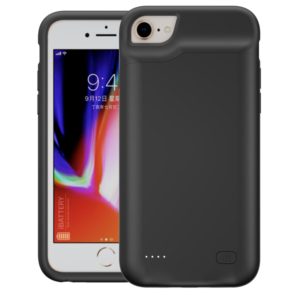 

Чехол зарядка iBattery для iPhone 6/6s/7/8 4500 mAh black
