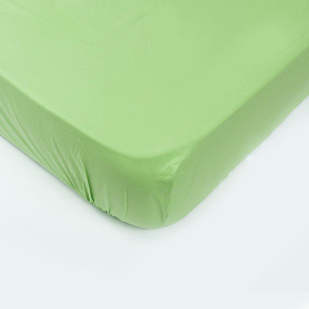 

Простынь на резинке SoundSleep 200х200 см зеленая