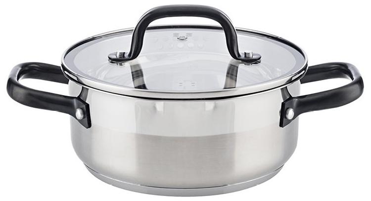 

Кастрюля Bergner San Ignacio Vita 2л из нержавеющей стали, индукционная San Ignacio SG-8115