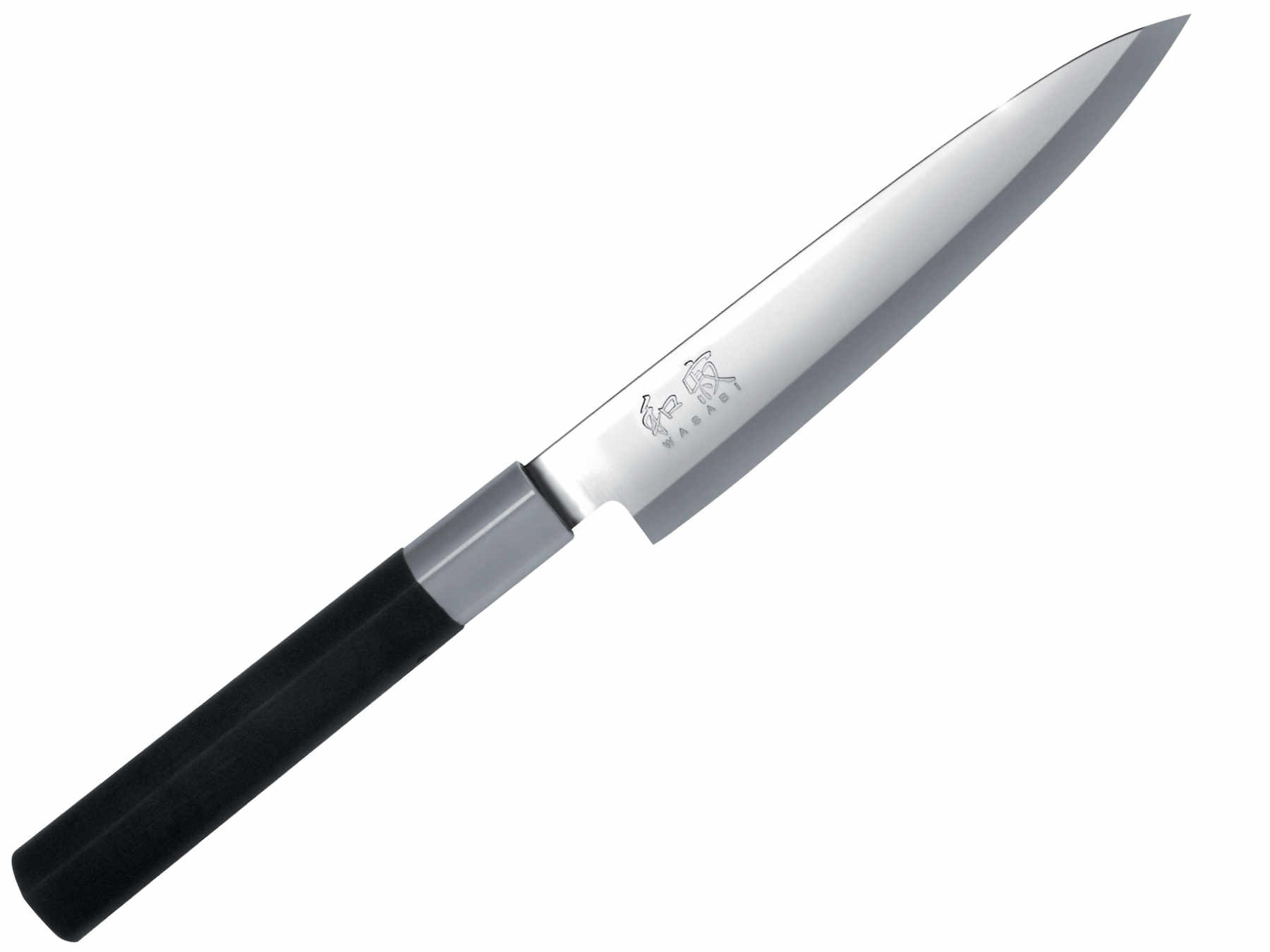 

Кухонный нож KAI Wasabi Black Янагиба 155 мм