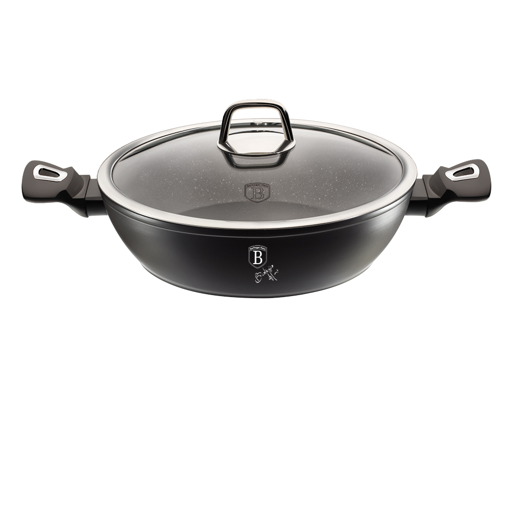 

Сотейник Berlinger Haus Black Silver 28см с крышкой (BH-1850)