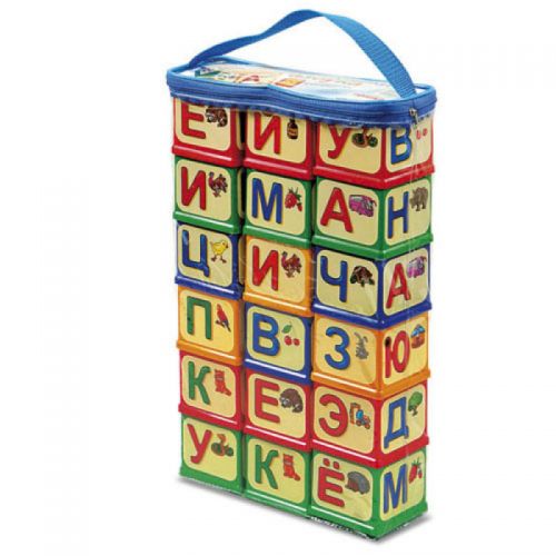 

Кубики "Азбука", 18 шт