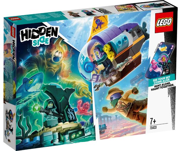 

Конструктор LEGO Hidden Side Подводная лодка Джей-Би (70433)
