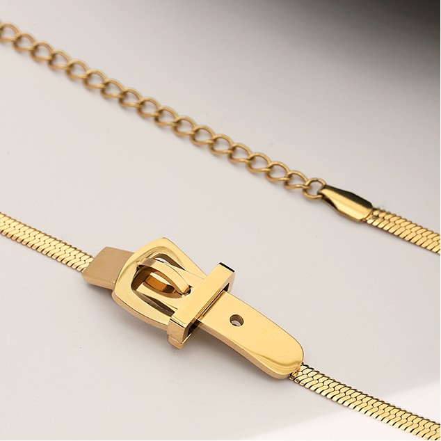 

Цепочка Анна Ясеницкая "Graceful strap", золотистая
