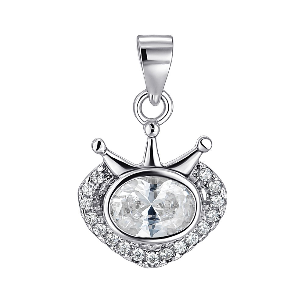 

Серебряный кулон с фианитами 000152437