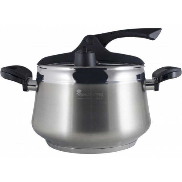 

Кастрюля-скороварка Bergner MasterPro Gravity 6л, Ø22см, индукционная