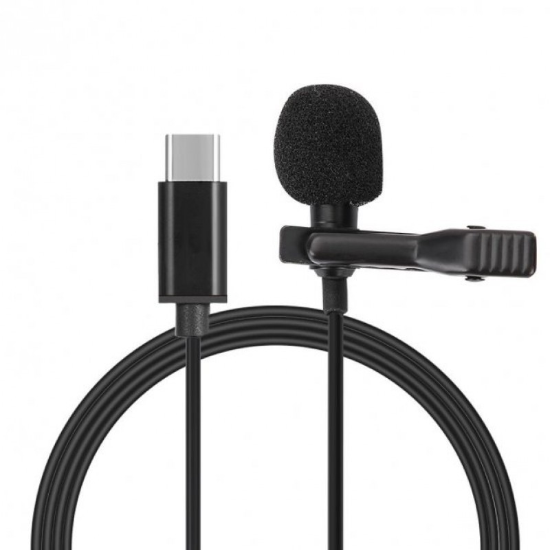 

Петличный микрофон с разъемом Type-C Lavalier JH-042