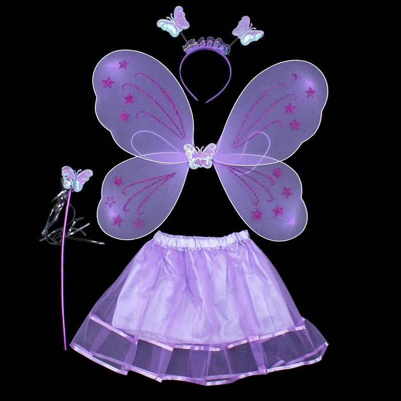 

Карнавальный костюм бабочка, SPRING AROUND фиолетовый 02474