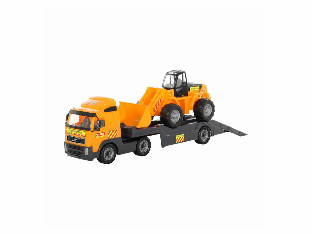 

Автомобиль-трейлер Volvo + трактор-погрузчик Polesie 36803