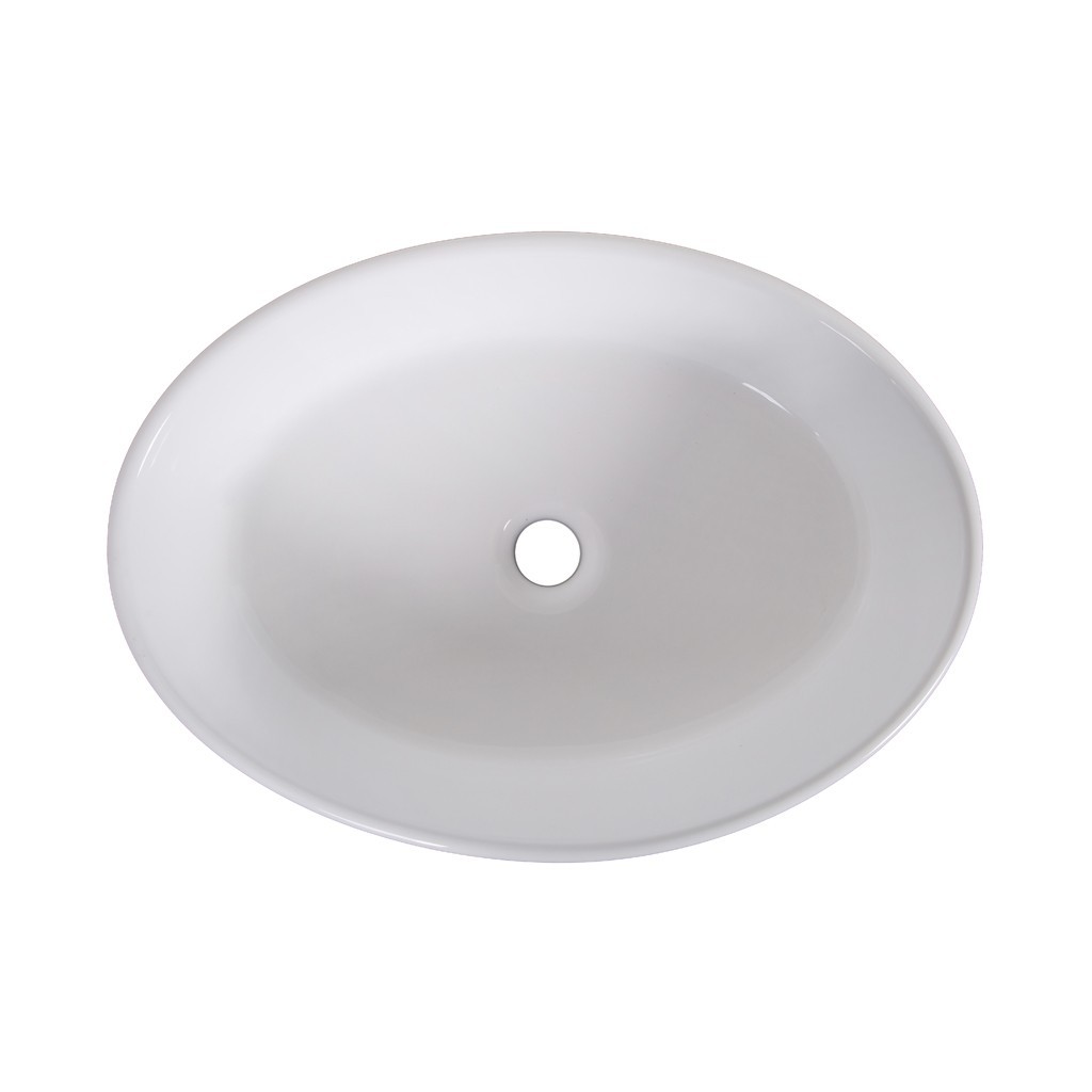

Умывальник накладной Insana Cruise W1129 овальный 51,5х41х14 см белый