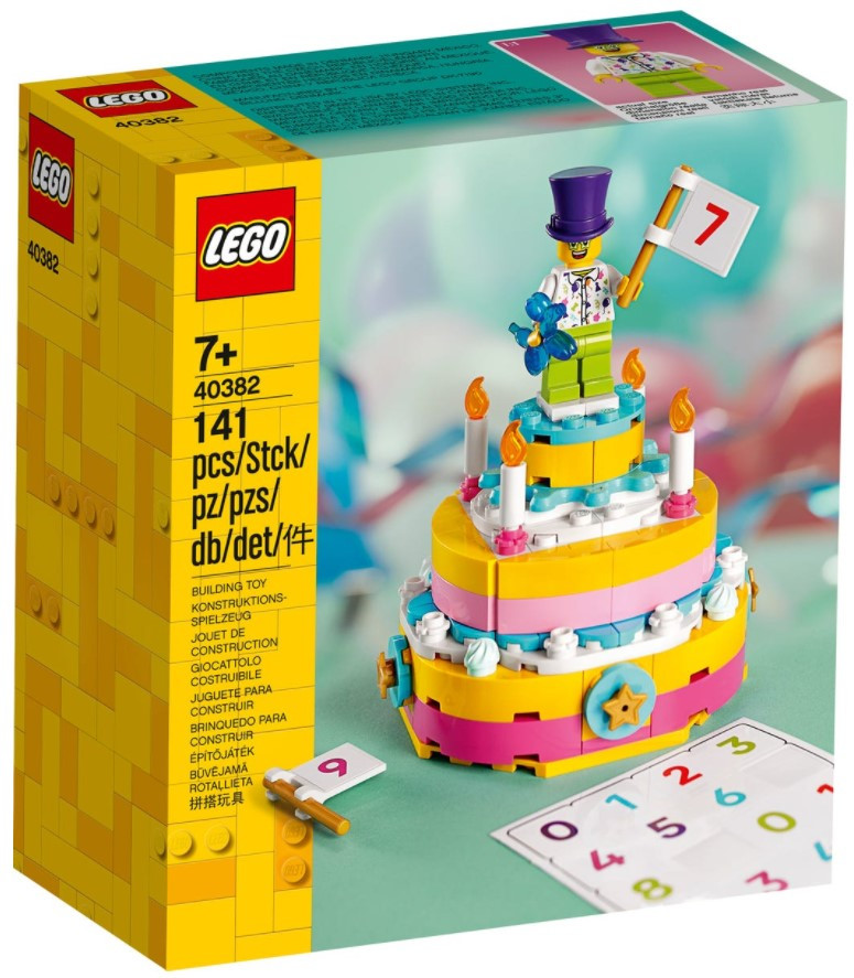 

Lego Iconic Сувенирный набор «День рождения» 40382