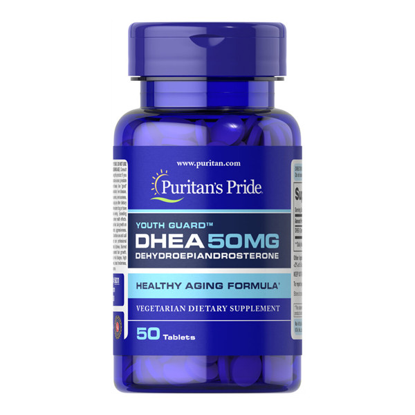 

Витамины Puritan's Pride DHEA 50 мг 100 таблеток