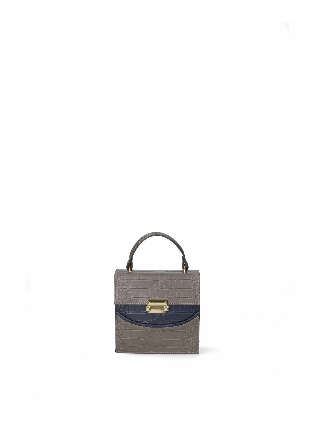 

Клатч Italian Bags 540076_taupe Кожаный Серо-коричневый