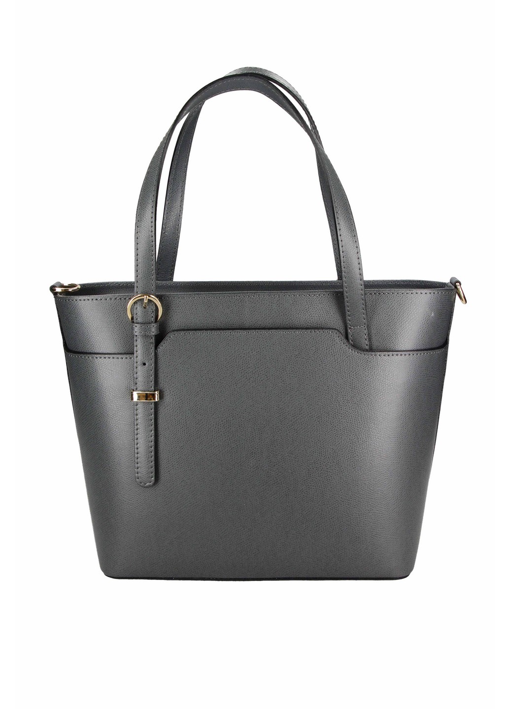 

Деловая Сумка Italian Bags 3346_gray Кожаная Серый