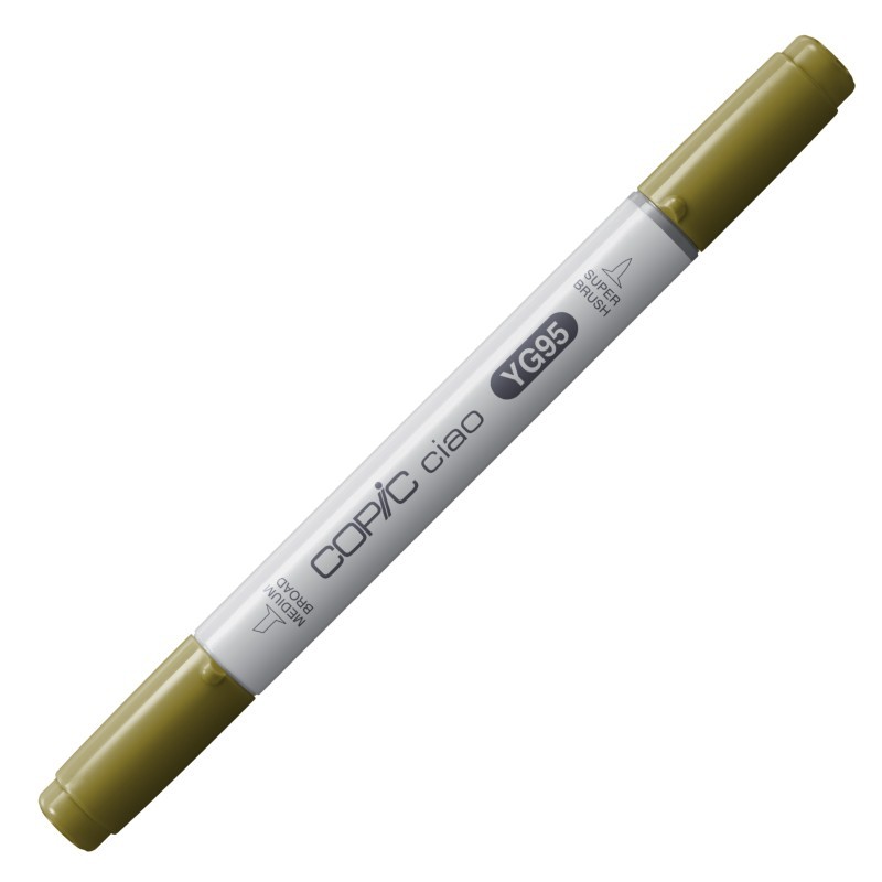 

Спиртовой маркер Copic Ciao №YG-95 Pale olive Пастельно-оливковый (2207547)