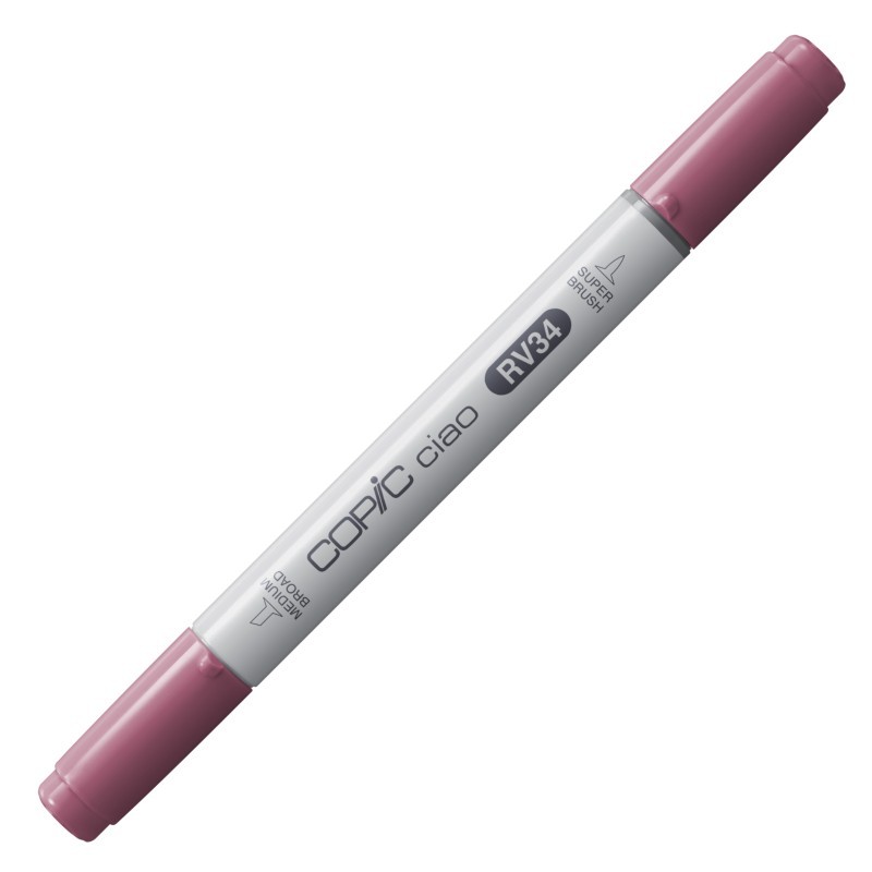 

Спиртовой маркер Copic Ciao №RV-34 Dark pink Темно-розовый (22075182)